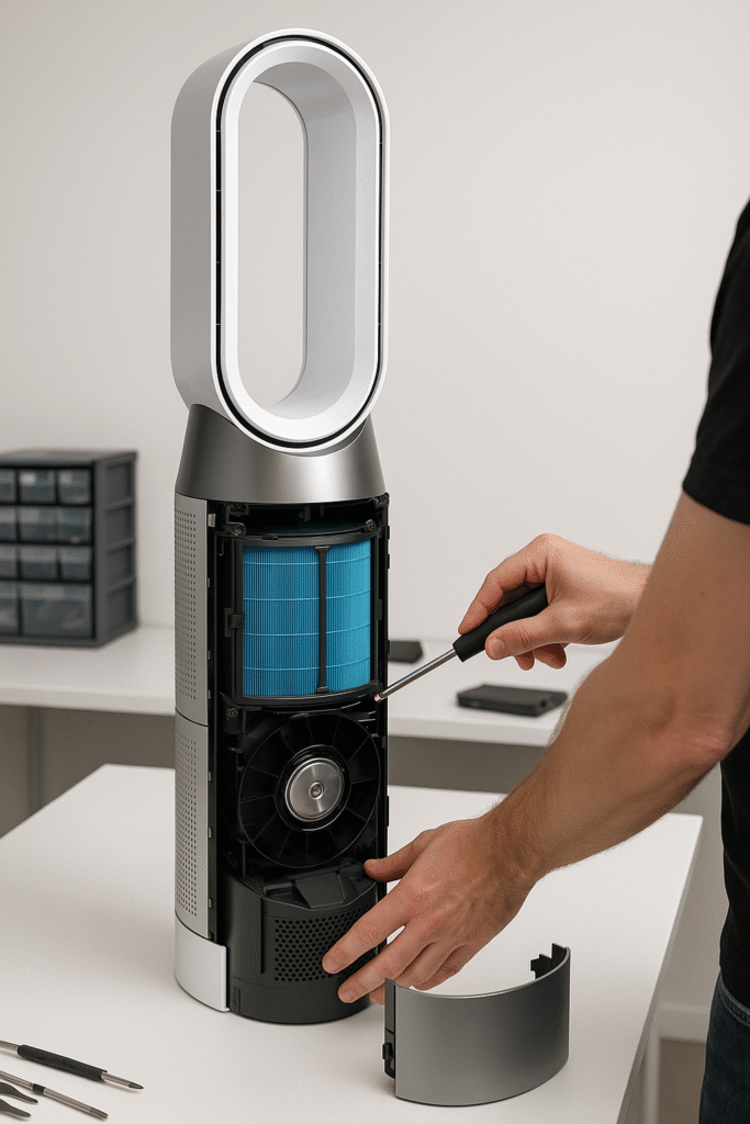 Dyson air purifier repair at Shams Al Sahil, Sharjah