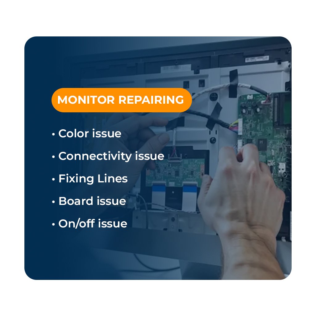 monitor repair service dubai