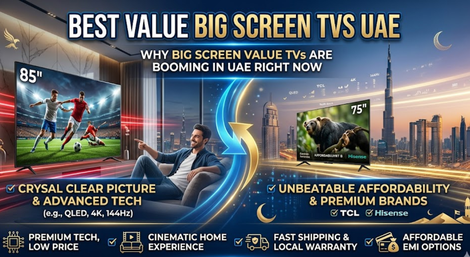 Best Value Big Screen TVs
