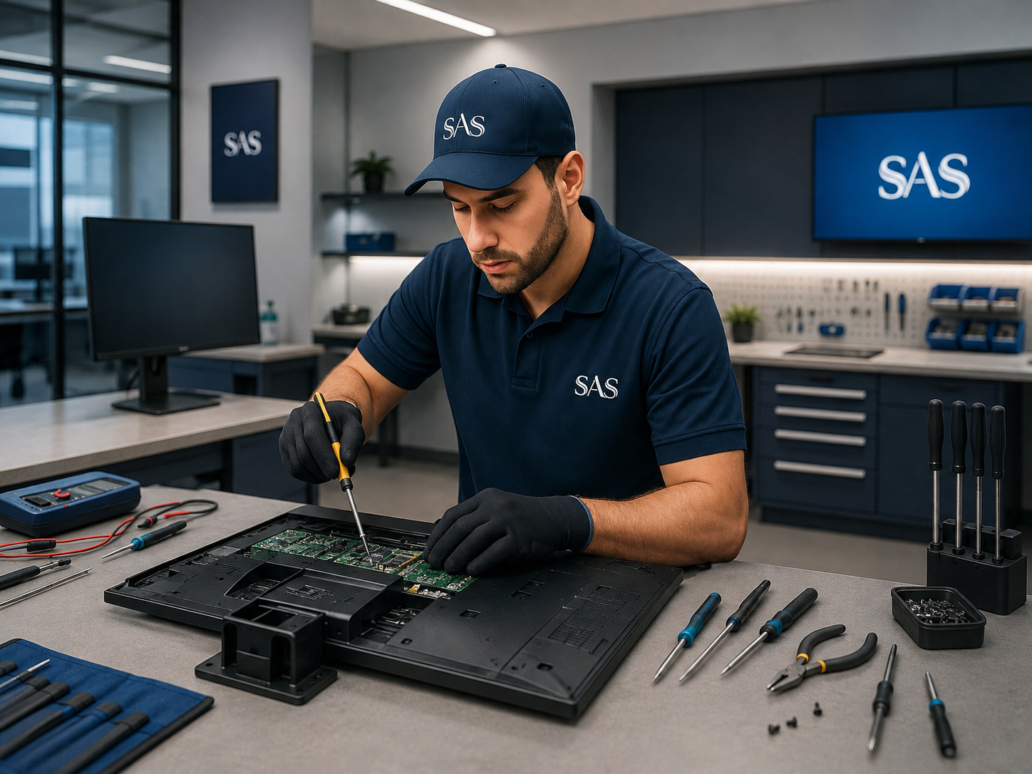 Shams Al Sahil Electronics Repair shop front in Sharjah